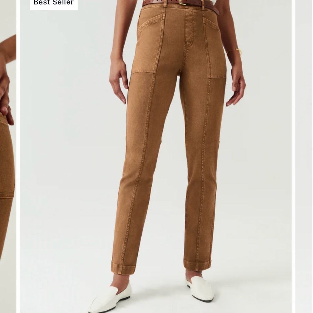 Spanx Stretch Twill Straight Leg Pant